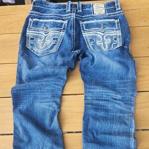Rock Revival Men Jean Orson Relaxed Straight 38"